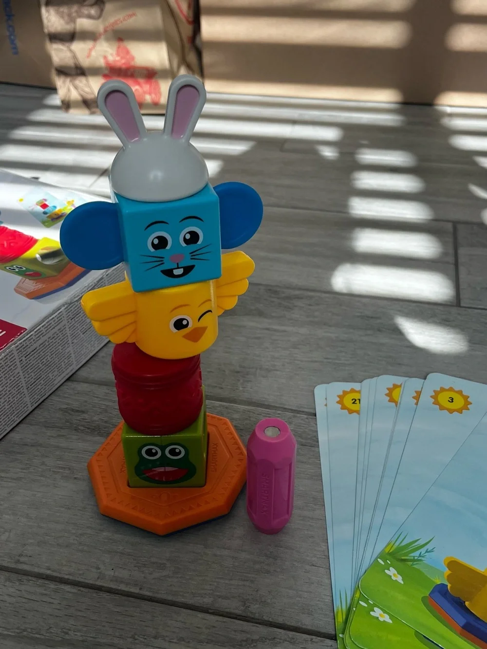 SmartMax My First Totem Magnetic Stacking Toy - Multicolor